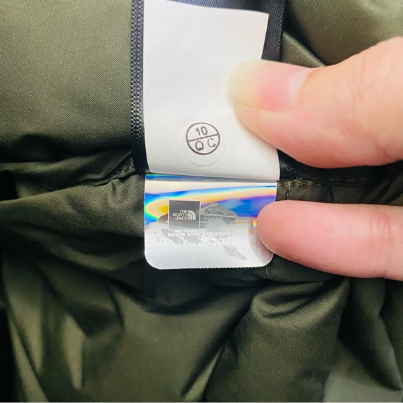 The North Face Women's Ux Down Parka Hooded Puffer New Taupe Green S M L XL XXL - Picture 9 of 14